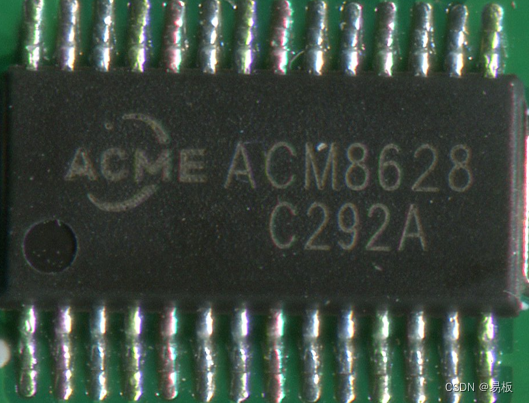 ACM8628 2×41W立体声1×82W单通道数字功放中文寄存器表