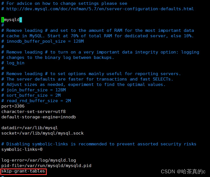 【<span style='color:red;'>MySQL</span>】解决修改密码时报错：--skip-<span style='color:red;'>grant</span>-tables option