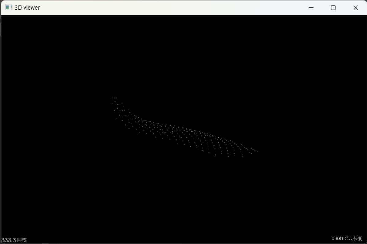 pclpy KD-Tree半径最近邻搜索