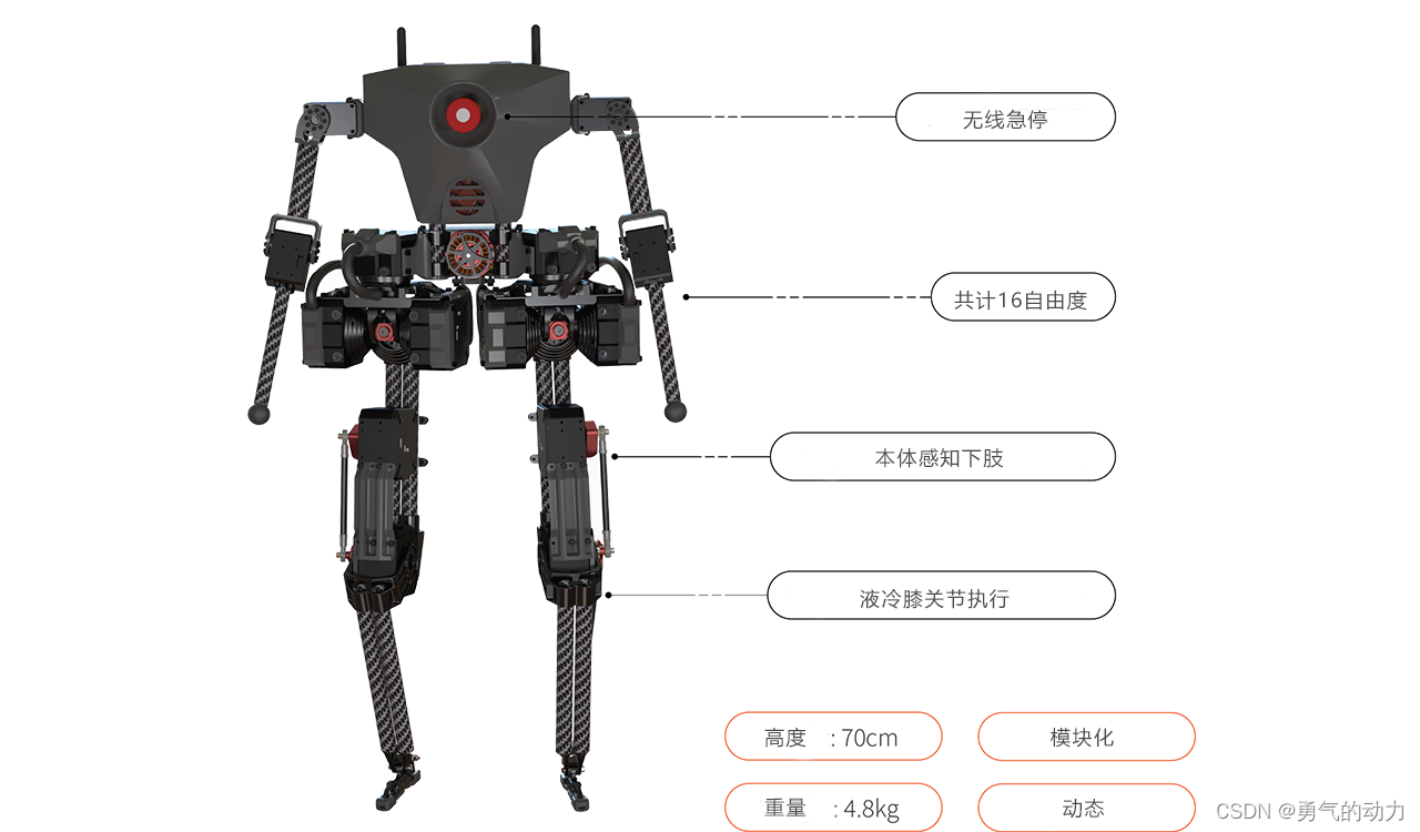 西木科技Westwood-Robotics人型机器人Bruce配置和真机配置