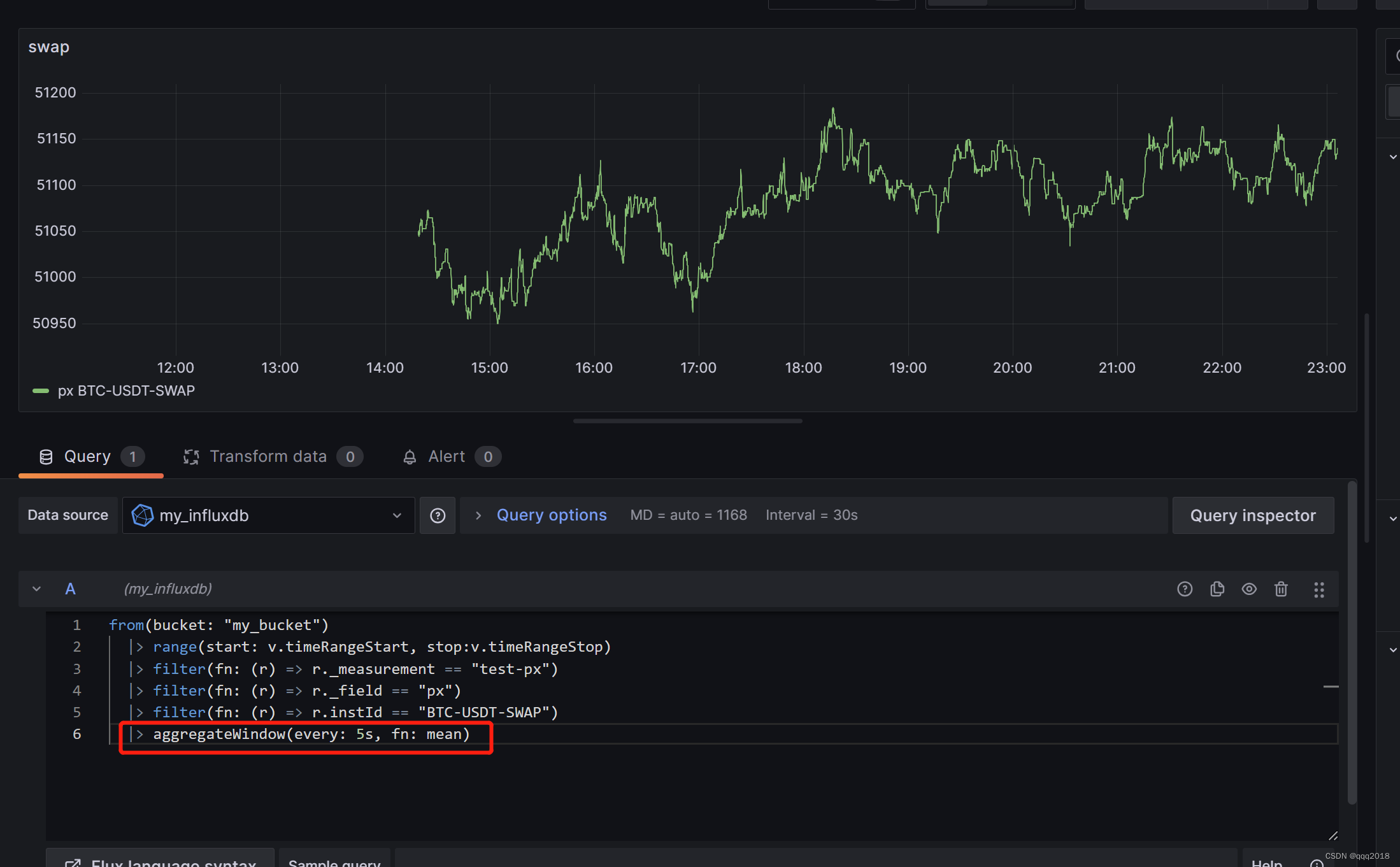 windows 11+docker desktop+grafana+influxDB+python写入