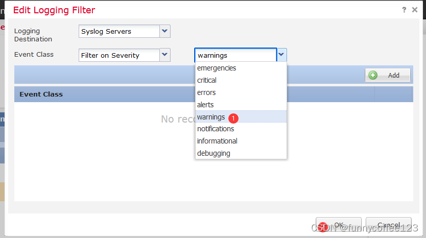 Cisco Firepower FTD通过FMC修改syslog发送级别