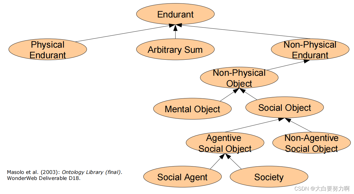 Endurants in DOLCE2