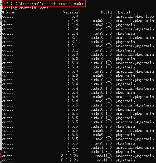 Win11极速安装Tensorflow-gpu+CUDA+cudnn