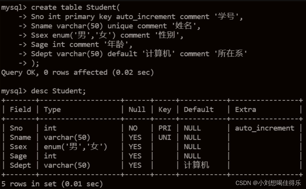 MySQL之视图索引