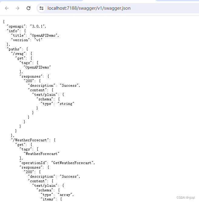 配置支持 OpenAPI 的 ASP.NET Core 应用