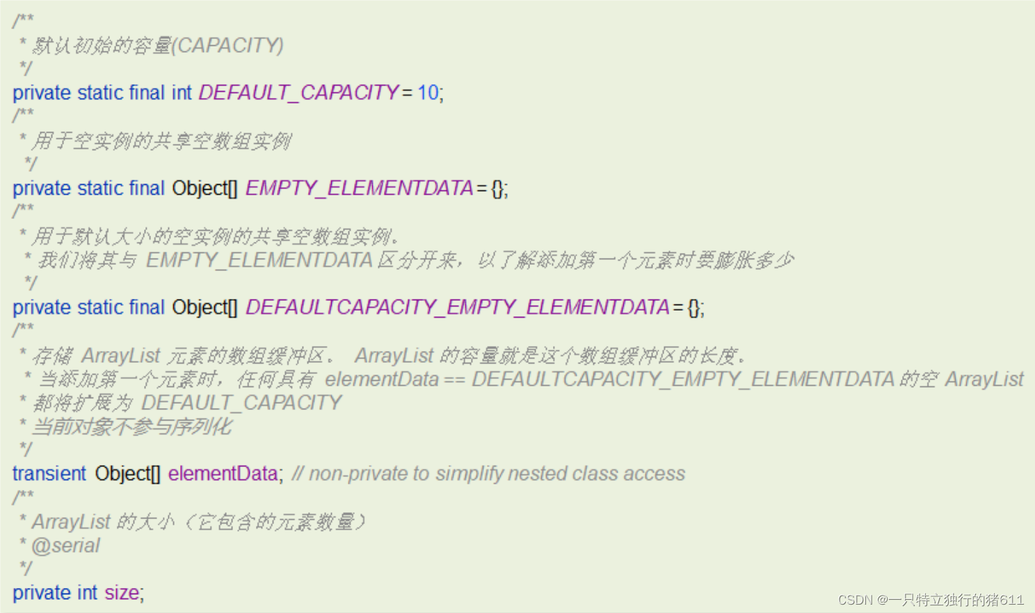 ArrayList扩容原理