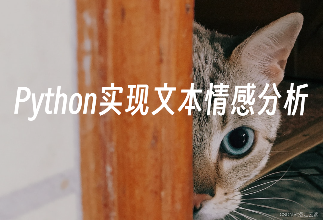 Python实现文本情感分析