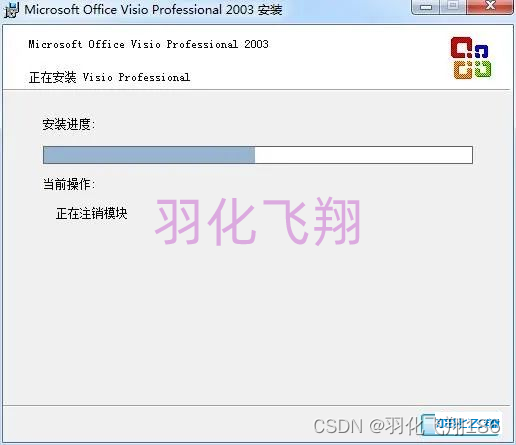 Visio 2003简体中文版软件安装教程(附软件下载地址)_1_示意图