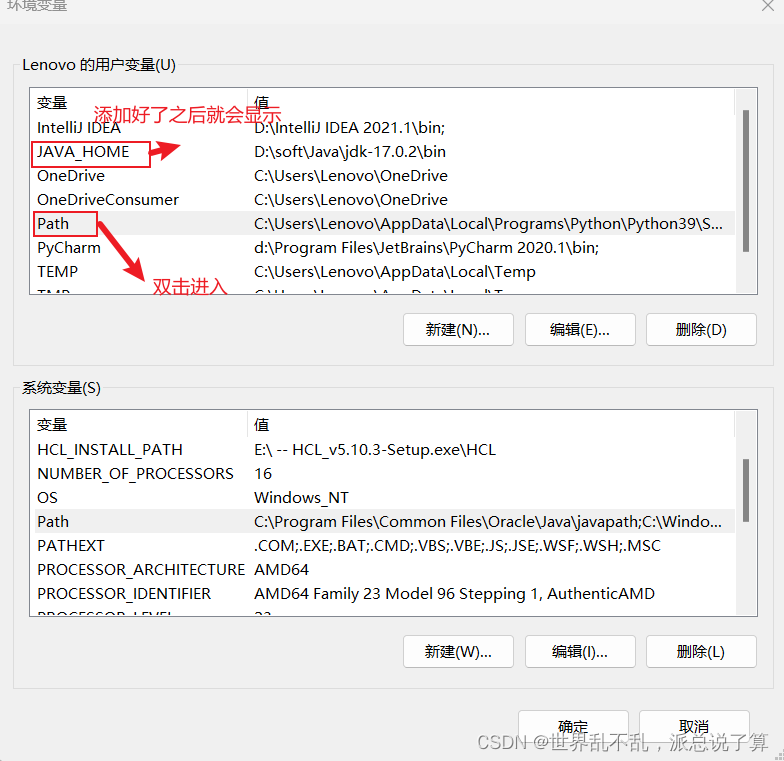 JDK安装后的path和java_home环境变量的配置以及需要注意事项_jdk home path怎么填-CSDN博客