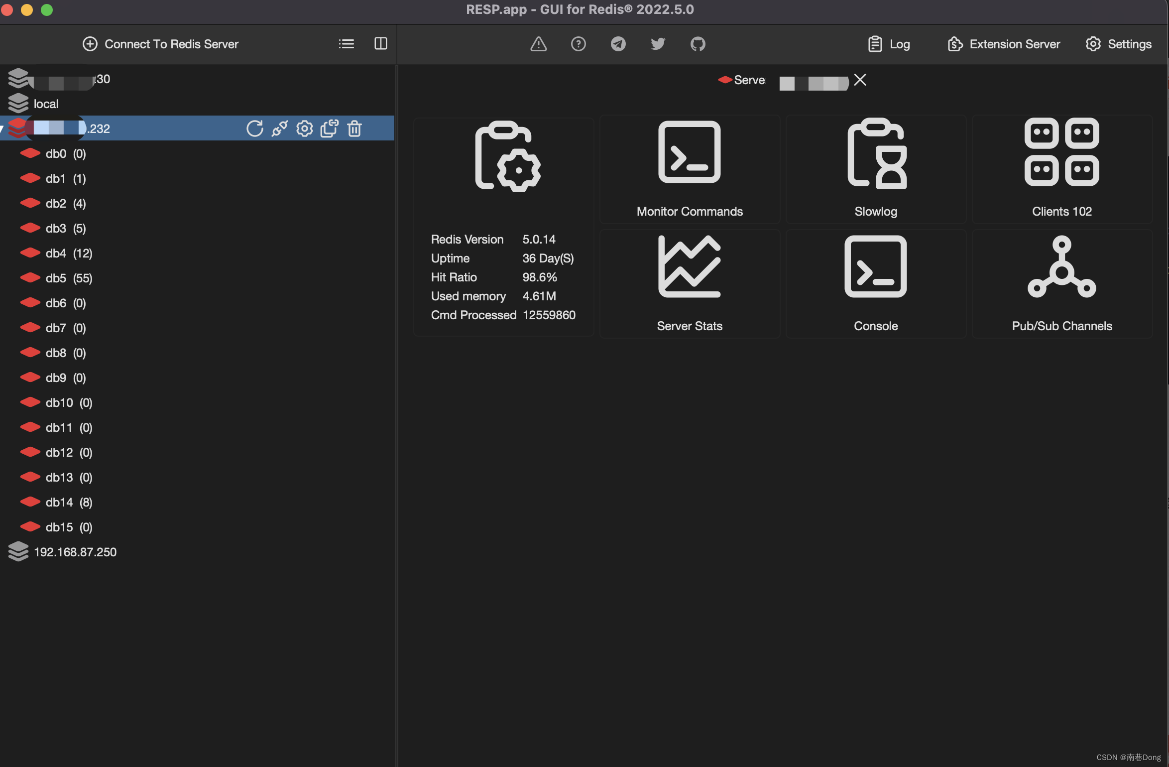 mac pro “RESP.app”意外退出 redis desktop manager