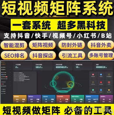 短视频矩阵系统源码是如何运作的？