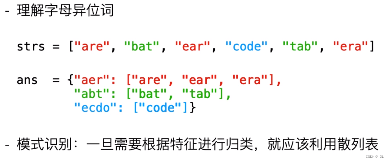 力扣HOT100 - 49. 字母异位词分组