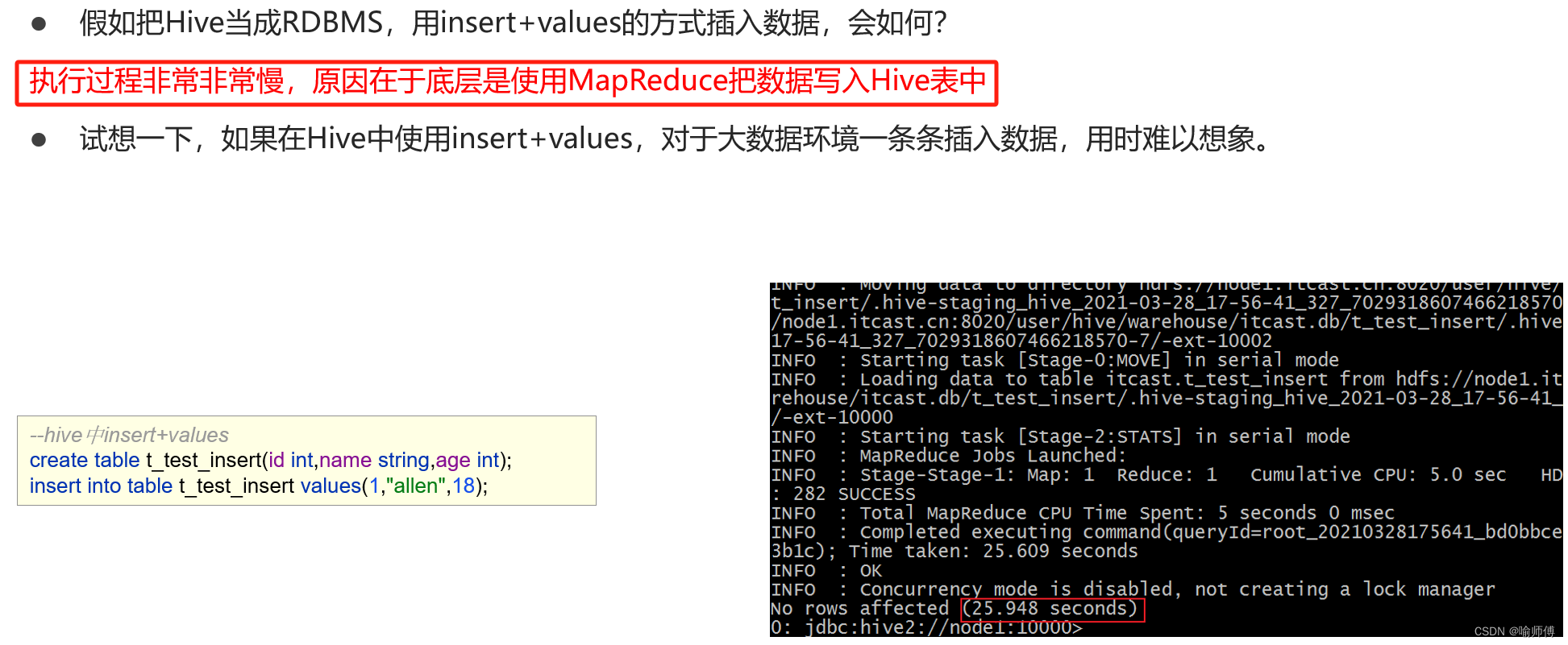 Hive SQL-DML-insert插入数据