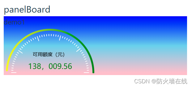 使用vue + canvas绘制仪表盘