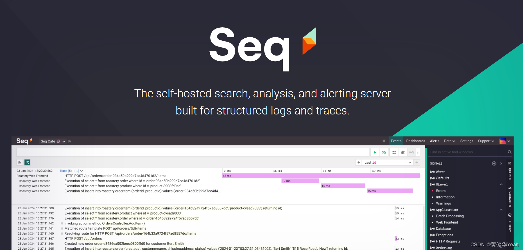 234 Serilog Seq（实现实时查看日志）_serilog.sinks.seqCSDN博客