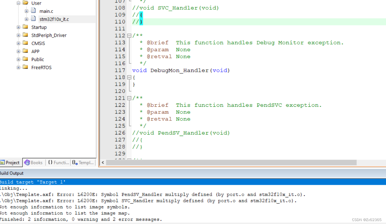 STM32F103ZET6移植FreeRTOS