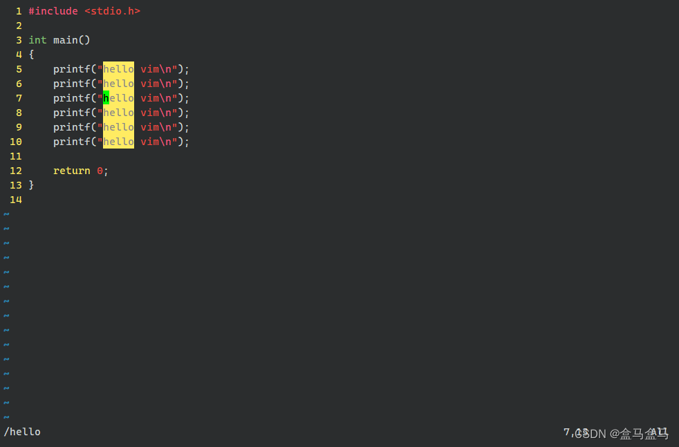 Linux：文本编辑器 - vim