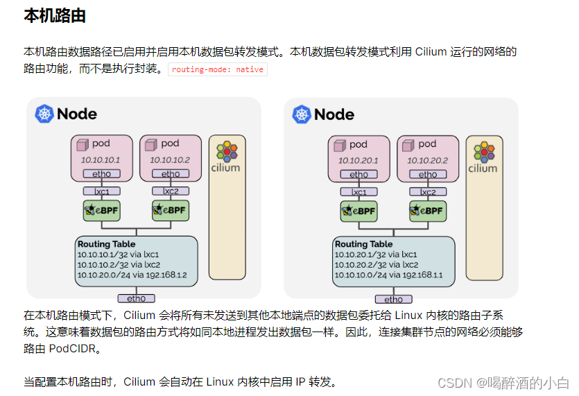 cilium关闭vxlan