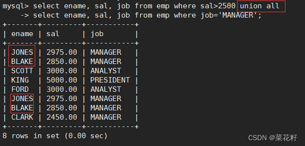 【MySQL】:复合查询