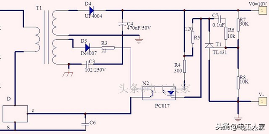 开关电源反馈环路重要参数设计，PC817和TL431实例计算和取值详解