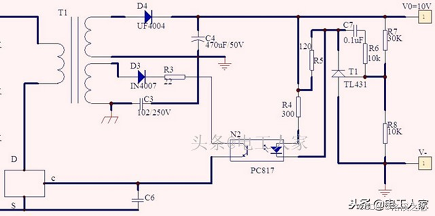 开关电源反馈环路重要<span style='color:red;'>参数</span>设计，PC817<span style='color:red;'>和</span>TL431实例计算<span style='color:red;'>和</span><span style='color:red;'>取值</span>详解