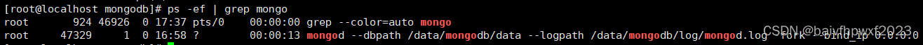 <span style='color:red;'>Linux</span> <span style='color:red;'>安装</span> <span style='color:red;'>mongodb</span>