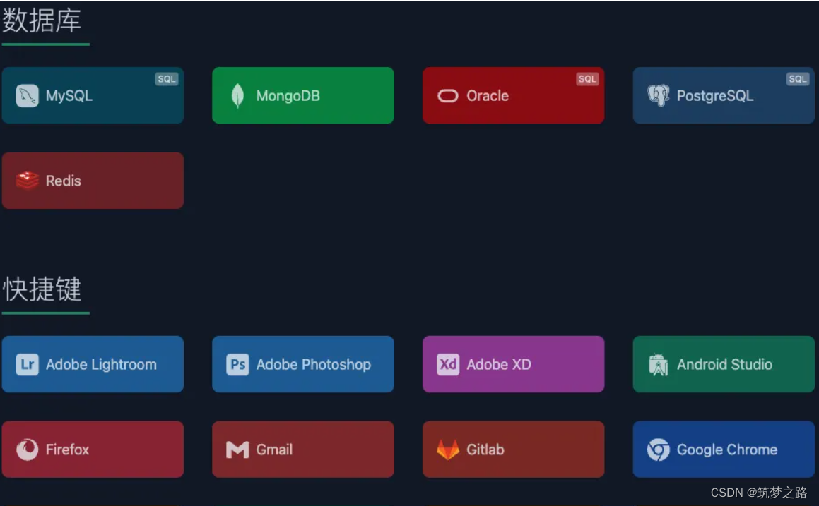 docker run启动一个开发备忘清单速查表 —— 筑梦之路