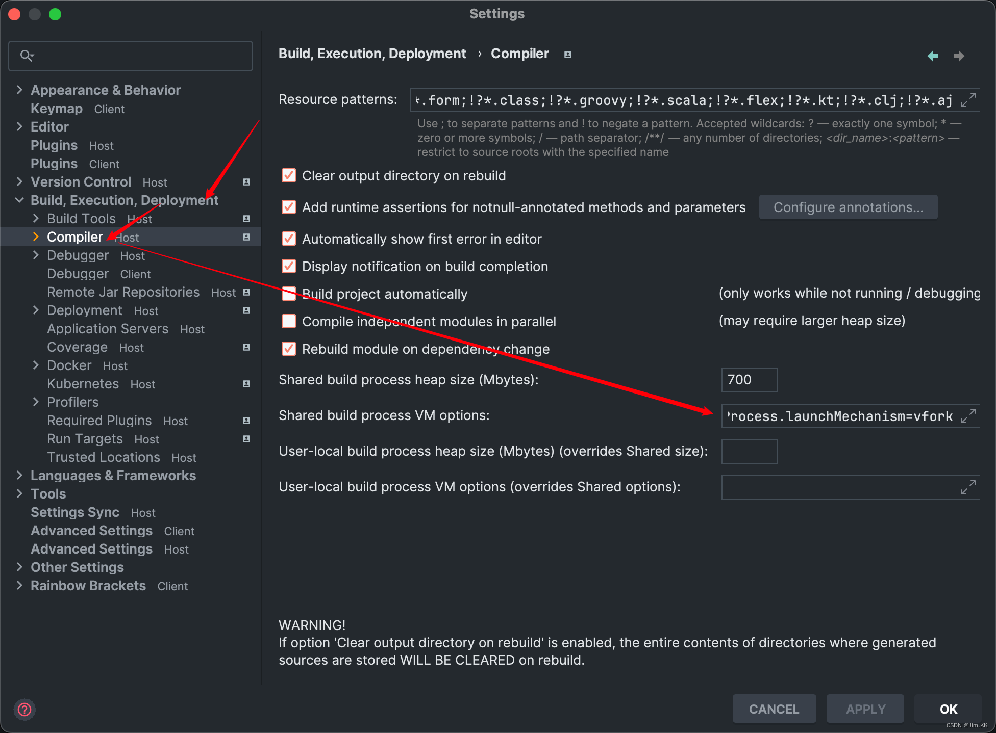 [报错]记录IDEA远程开发报错：java: Cannot run program.....