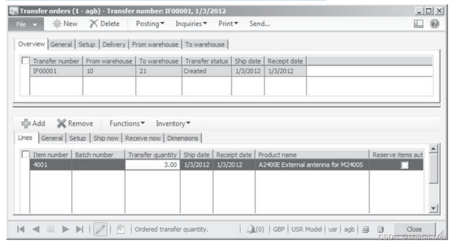 使用Microsoft Dynamics AX 2012 - 7. 库存管理