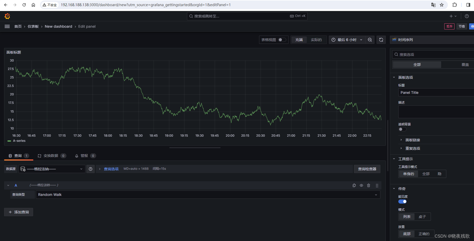 使用dockers-compose搭建开源监控和可视化工具