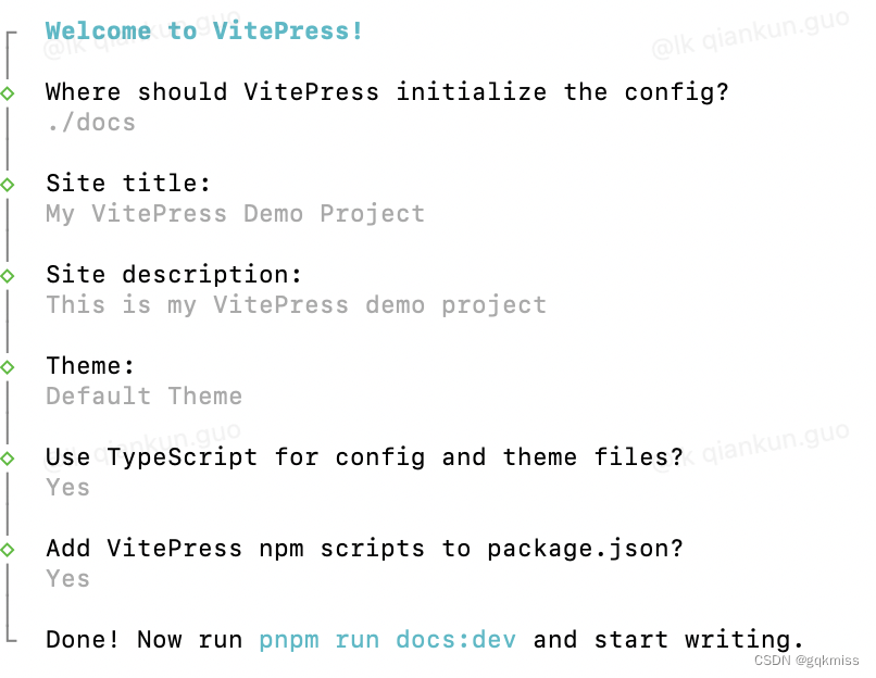 VitePress Project desc