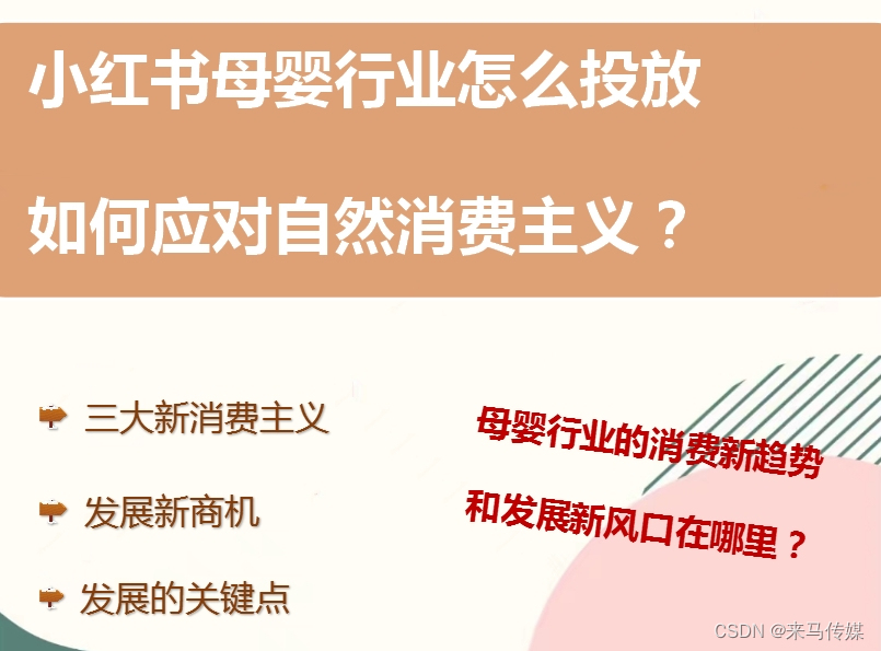 小红书母婴行业博主投放策略，母婴新消费主义！