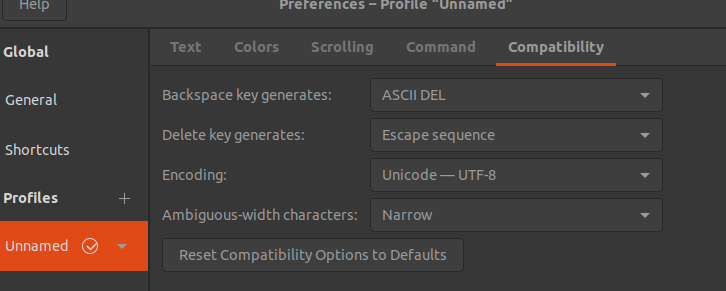 Ubuntu的终端中启用鼠标左键即为选中复制，右键粘贴的功能