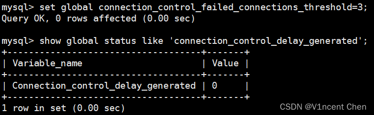 MySQL 连接控制（Connection Control）