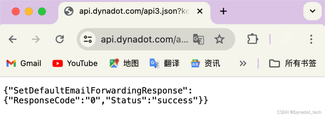 使用API有效率地管理Dynadot域名，进行域名邮箱的默认邮件转发设置