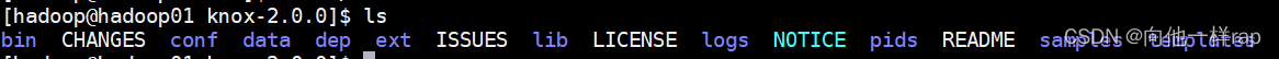 Apache Knox 2.0.0使用