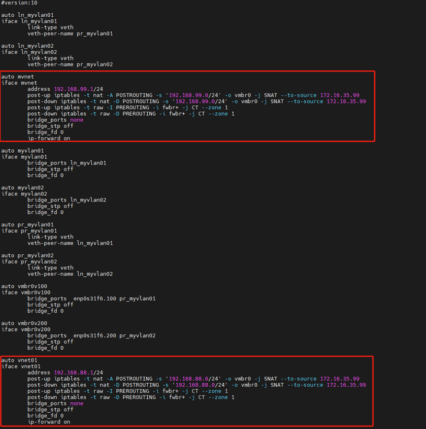 Proxmox VE 8 用SDN隔离用户网络