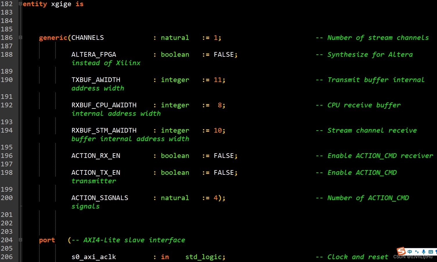 XGigE IPGigE Vision Streaming ProtocolVHDL源码_gigevision协议CSDN博客