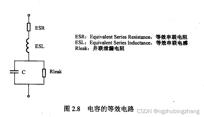 电容的等效电路