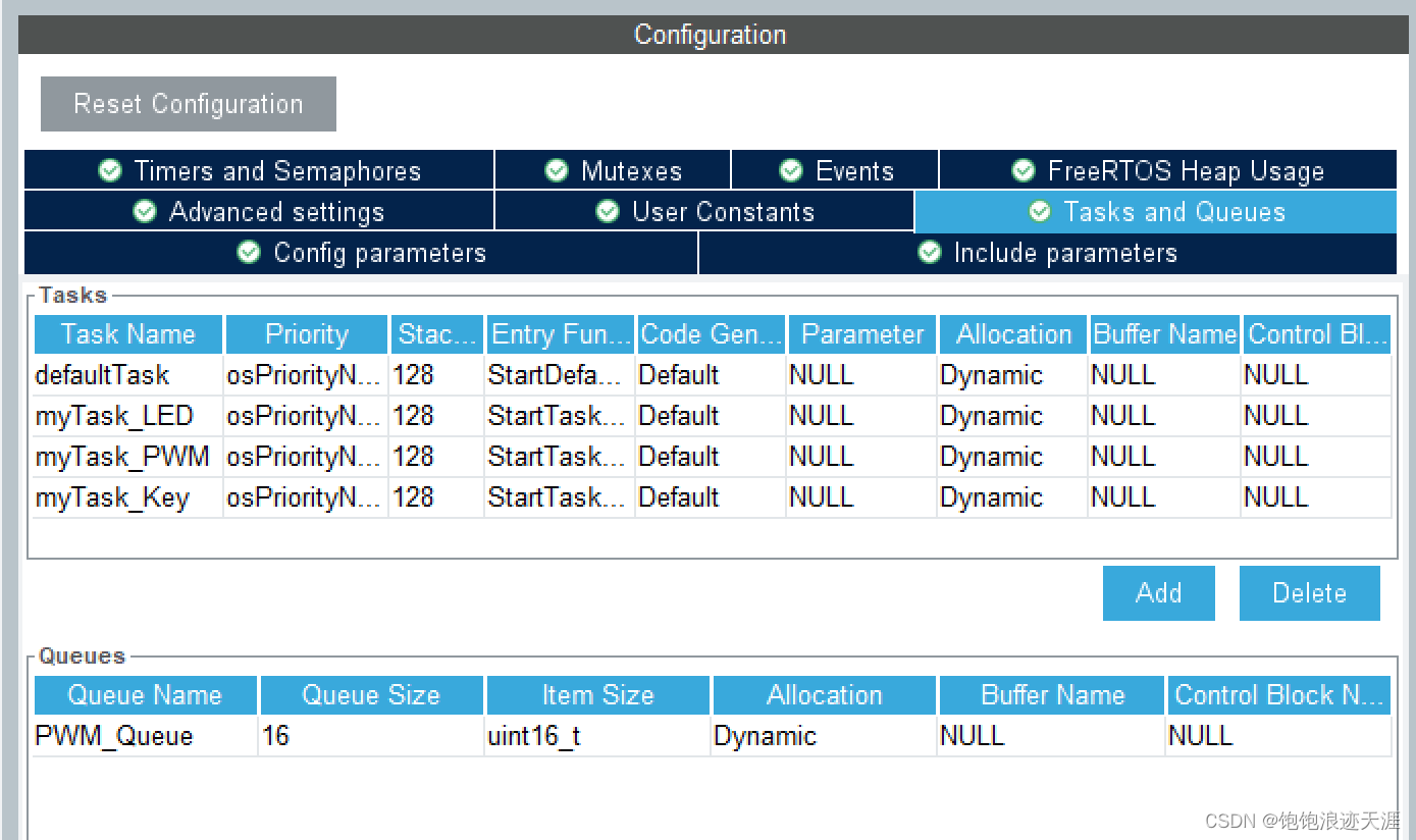 STM32_HAL Freertos按键控制LED