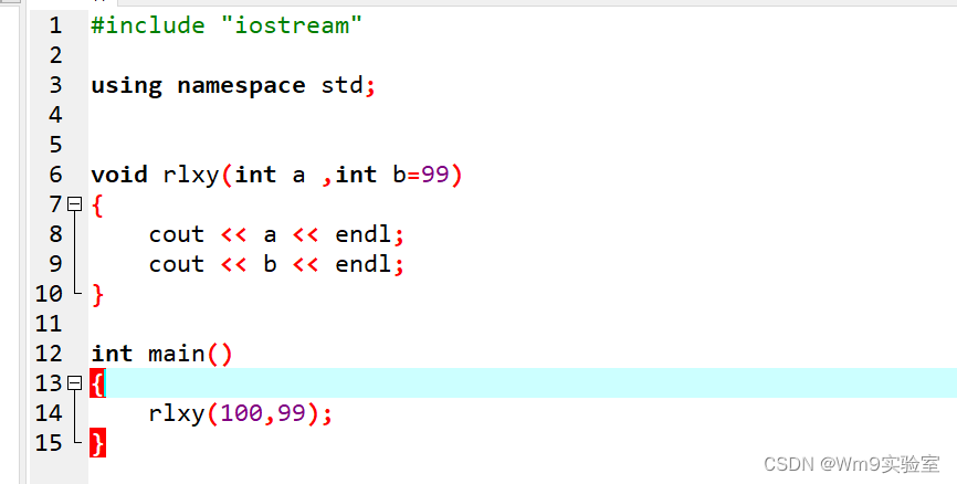 C++基础 -9- 函数的默认参数