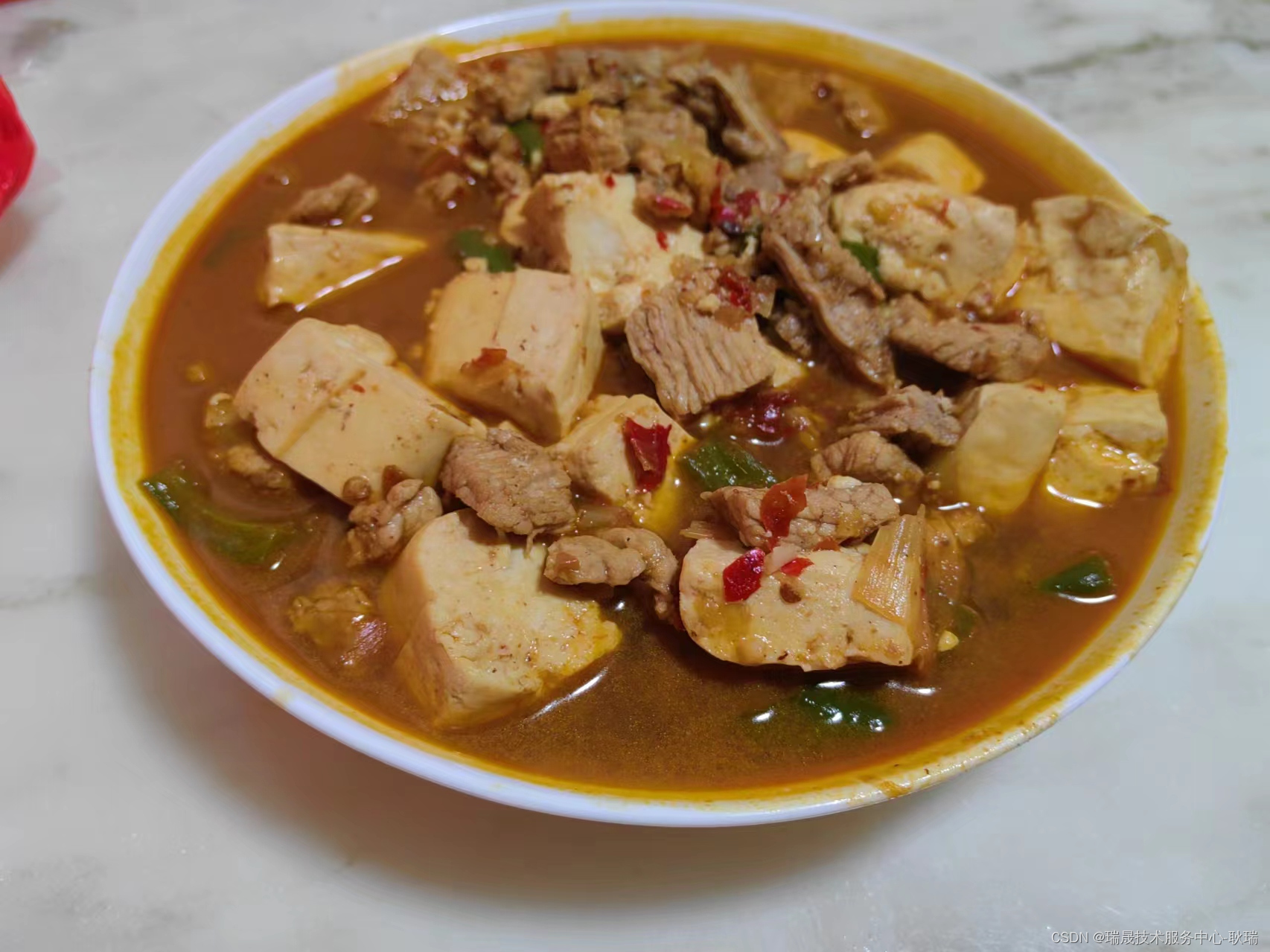 带大家做一个，易上手的家常豆腐肉片