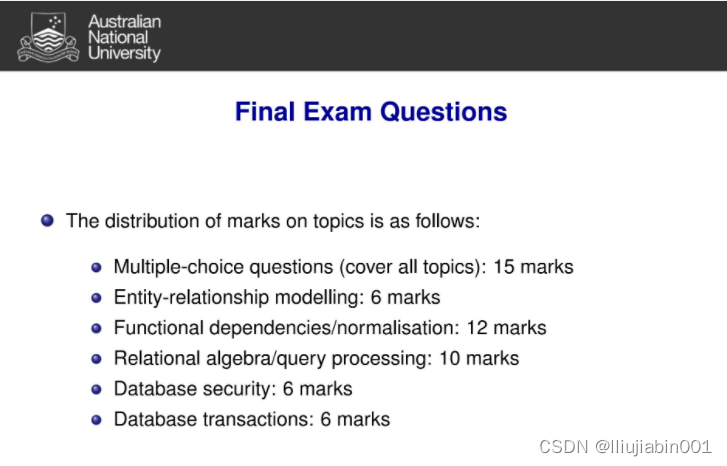 COMP2400Relational Databases