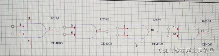 第二/三/四个母座在原理图中位号也分别为U?1/U?2/U?3/U?4/…U?10