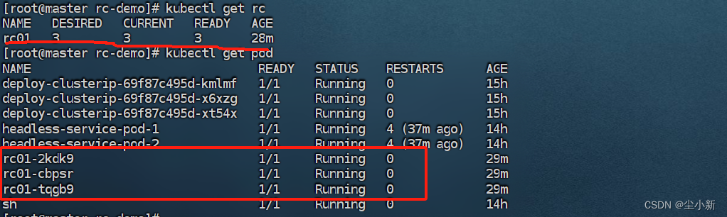 kubernetes中的副本控制器<span style='color:red;'>rc</span>(replicationcontrollers)和<span style='color:red;'>rs</span>(replicasets)