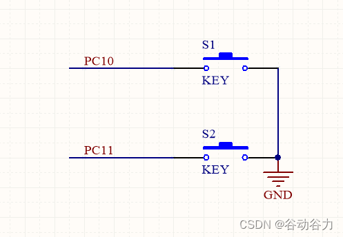 STM32F103RCT6开发板M3单片机教程04--按键检测