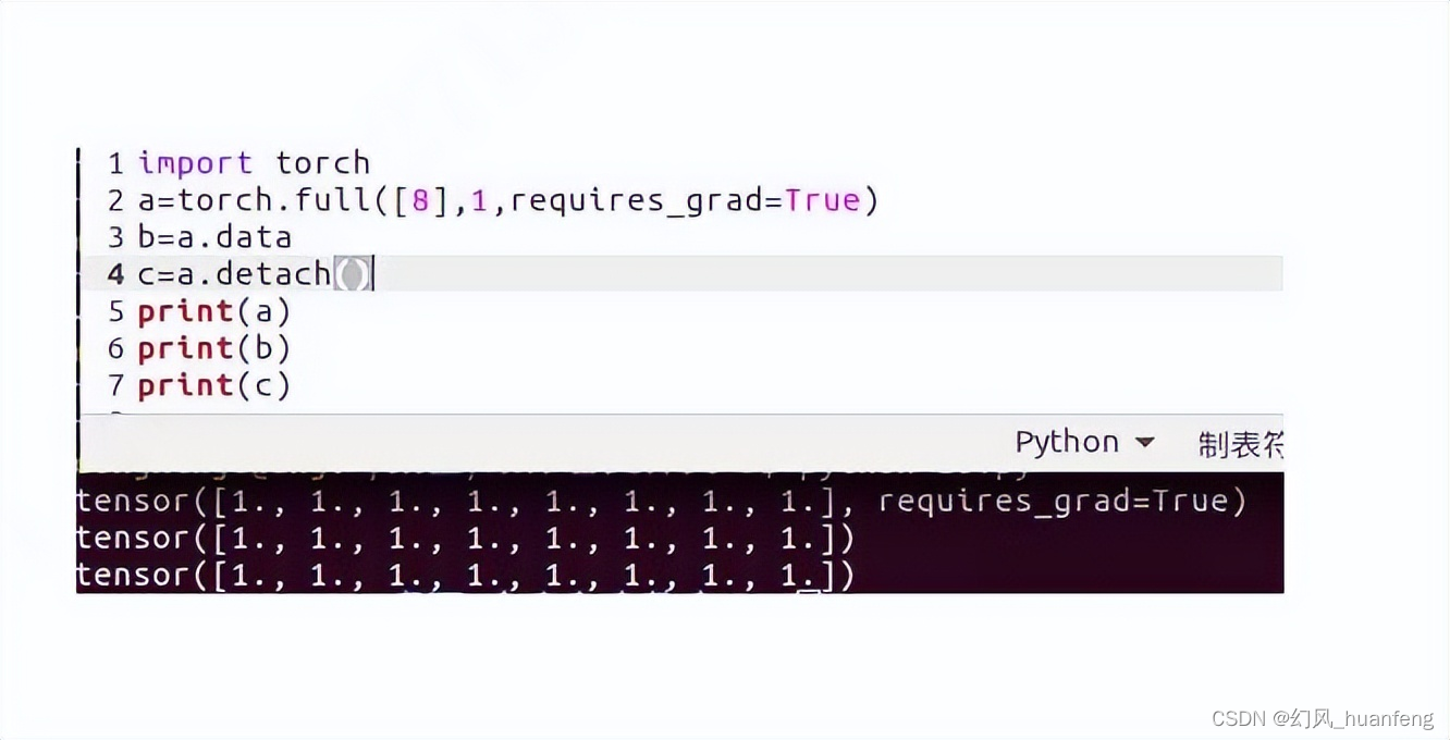 深度<span style='color:red;'>学习</span>框架<span style='color:red;'>pytorch</span>：tensor.data<span style='color:red;'>和</span>tensor.detach()<span style='color:red;'>的</span><span style='color:red;'>区别</span>