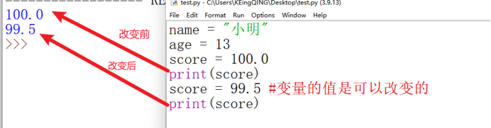 第二课，python基础语法（一），认识字面量和变量、注释