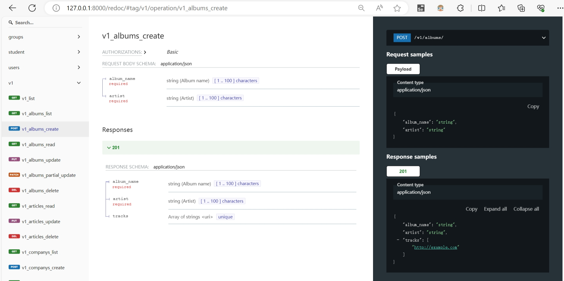 Django-REST-Framework <span style='color:red;'>如何</span>快速生成<span style='color:red;'>Swagger</span>, ReDoc格式的 REST <span style='color:red;'>API</span> 文档